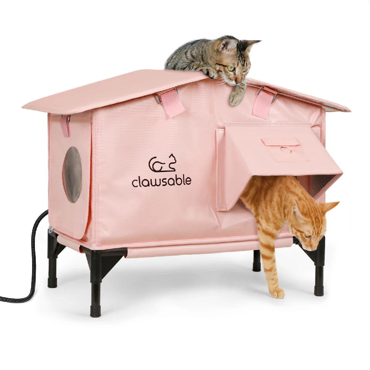 2025 Tall Classic Box Heated Cat House – Large