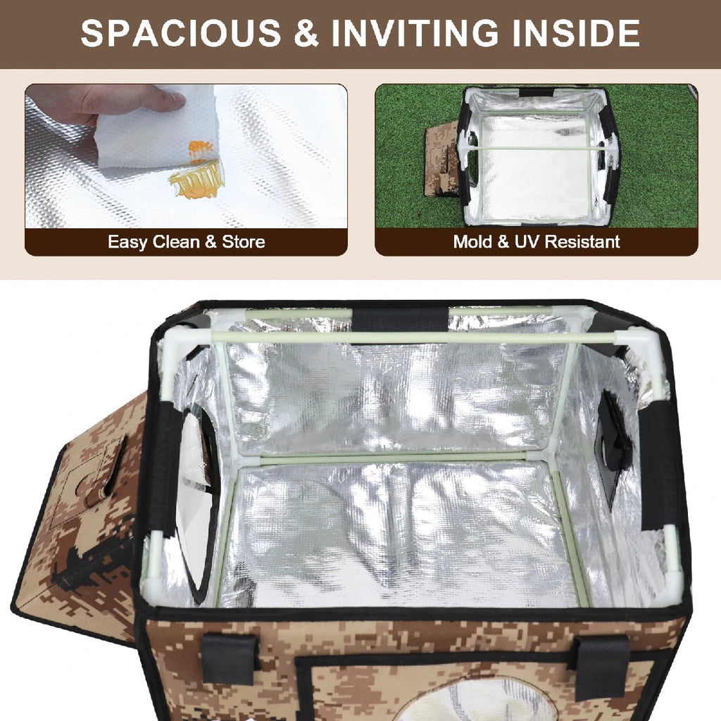 2025 Solo Roof Heated Cat House