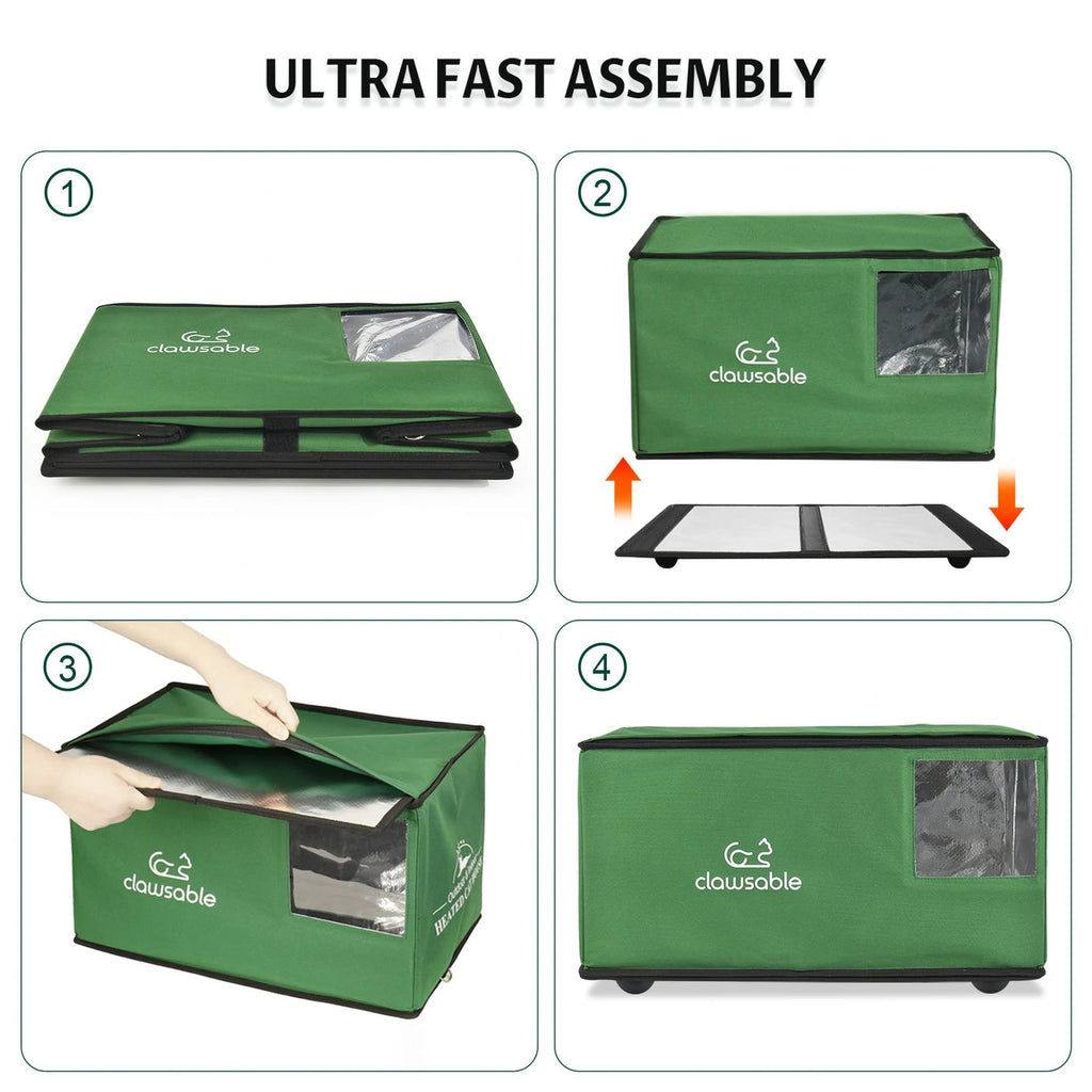 2023 Portable Heated Cat House - Large