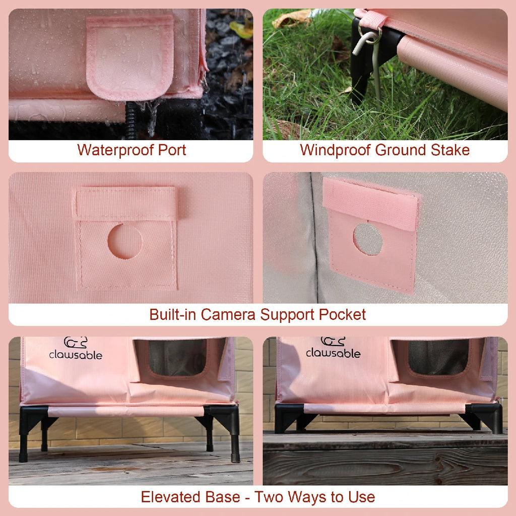 2025 Tall Classic Box Heated Cat House – Large